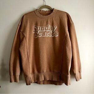 Aerie • The Chill Crewneck Oversized Sweatshirt Sunday Scaries